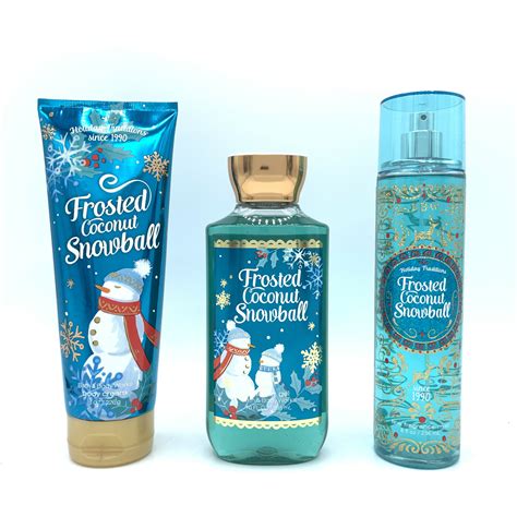 frosted bath and body works